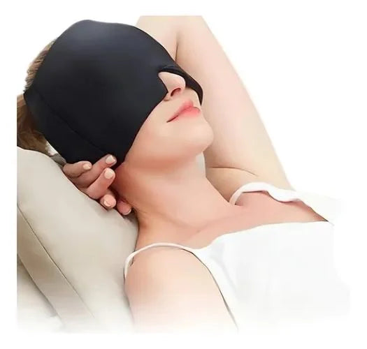 Gorra de gel anti migraña frio-caliente