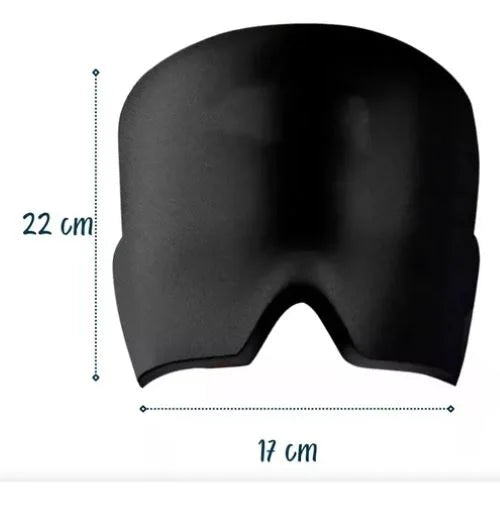 Gorra de gel anti migraña frio-caliente