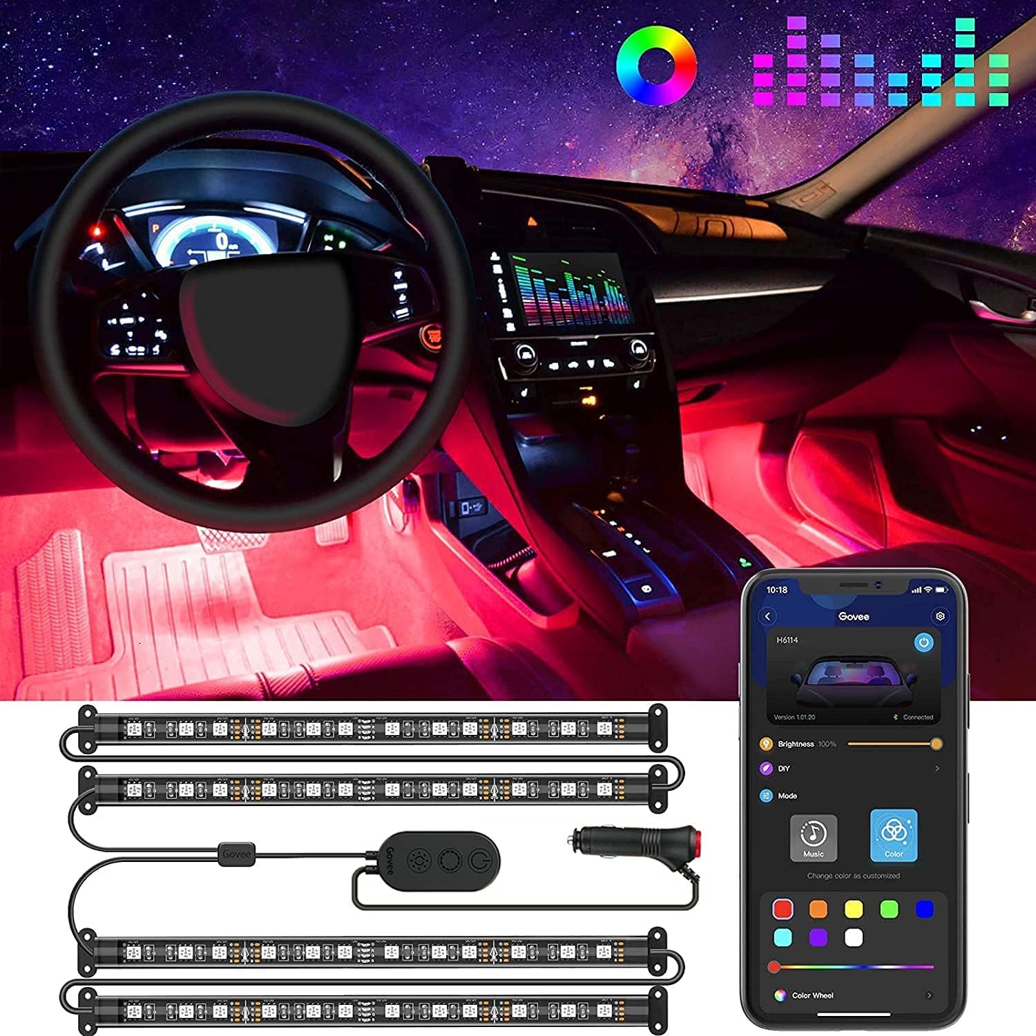 KIT DE LUCES PARA VEHICULOS