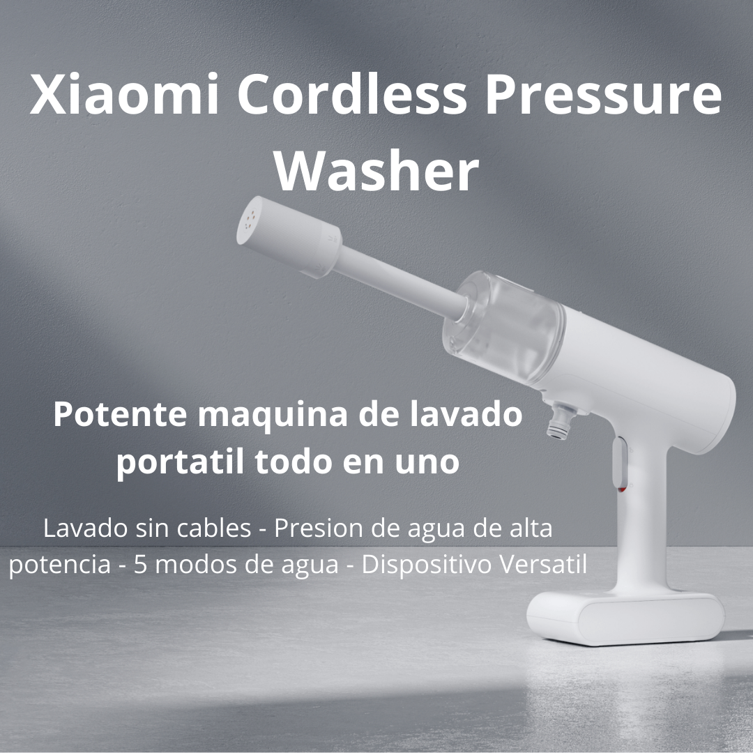 Hidrolavadora Inalámbrica Xiaomi Original - Envío Gratis y Pago Contra Entrega