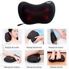 ALMOHADON MASAJEADOR NAPPO NPM-169 NEGRO