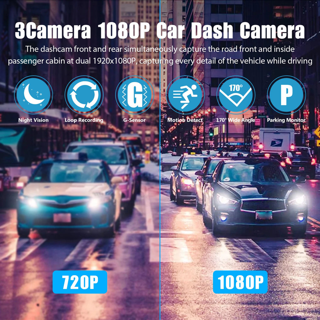 Cámara DVR Para vehículos full hd